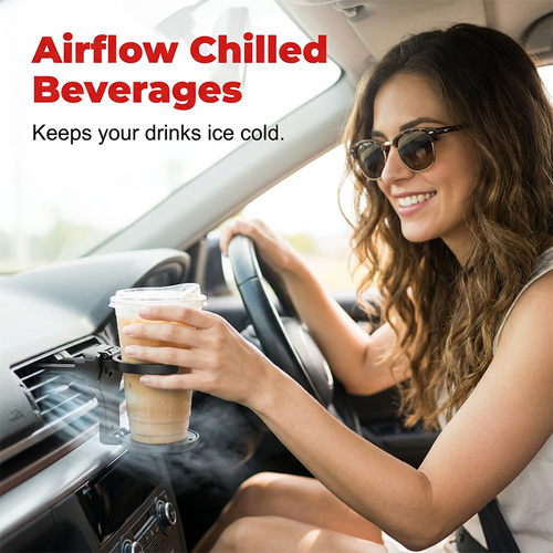 Foldable Car Vent Cup Holder
