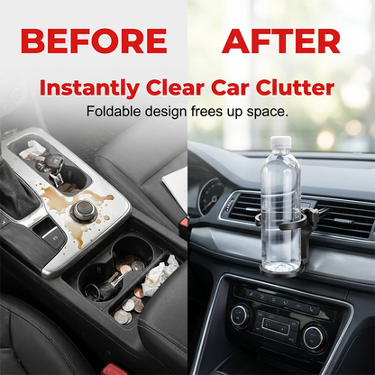 Foldable Car Vent Cup Holder