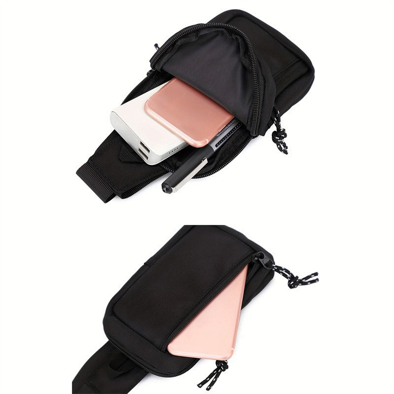 🧩 Multi-Compartment Sling Bag with Anti-Theft Back Pocket — Organise Your EDC, Protect Your Valuables