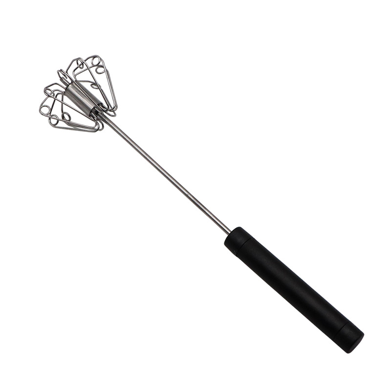?Promoción último día 50% DESCUENTO?Batidor de huevos manual semiautomático de acero inoxidable