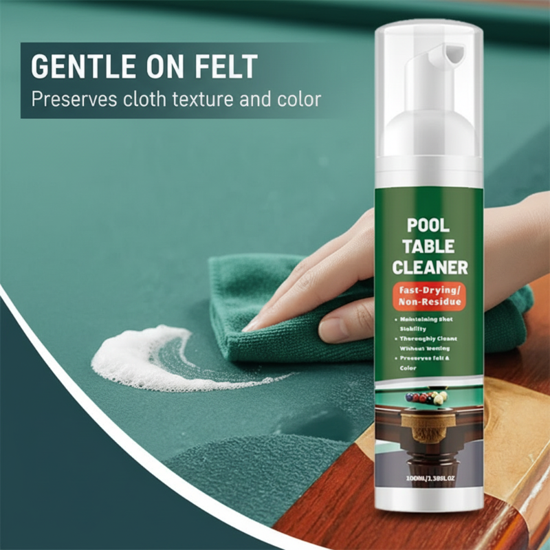 Fast-Drying Pool Table Felt Cleaner Foam
