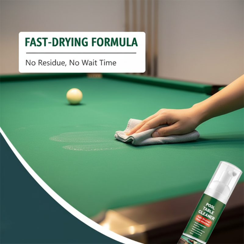 Fast-Drying Pool Table Felt Cleaner Foam
