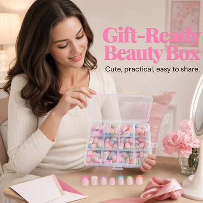 🥳2026 HOT SALE🥳💞50K+ SOLD!💅✨ Color Pop Press-On Nails