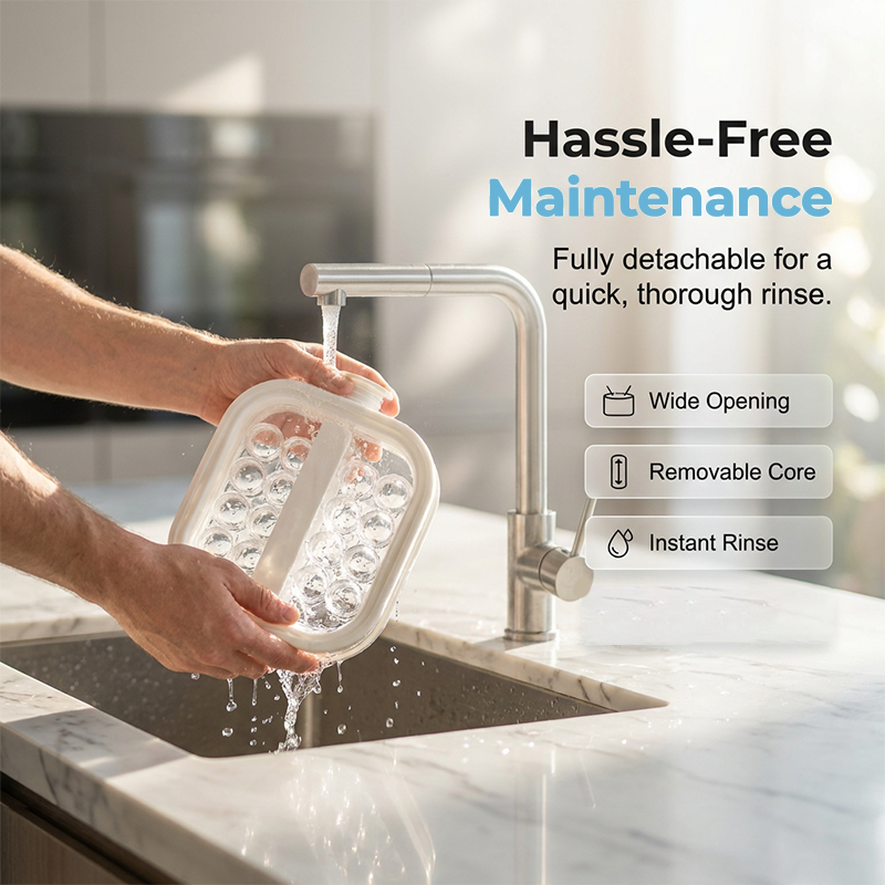 🥳2026 HOT SALE🥳💞50K+ SOLD!🍹 50% OFF!Portable Silicone Ice Ball Maker Kettle