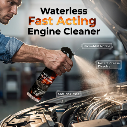 Waterless Fast Acting Car Engine Bay Cleaner