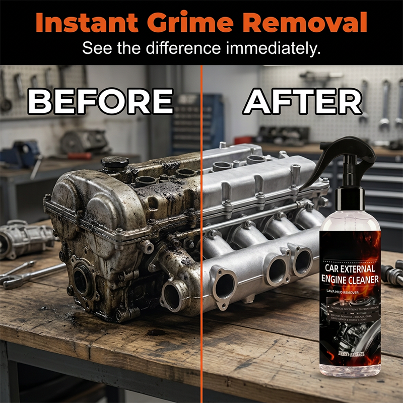 Waterless Fast Acting Car Engine Bay Cleaner