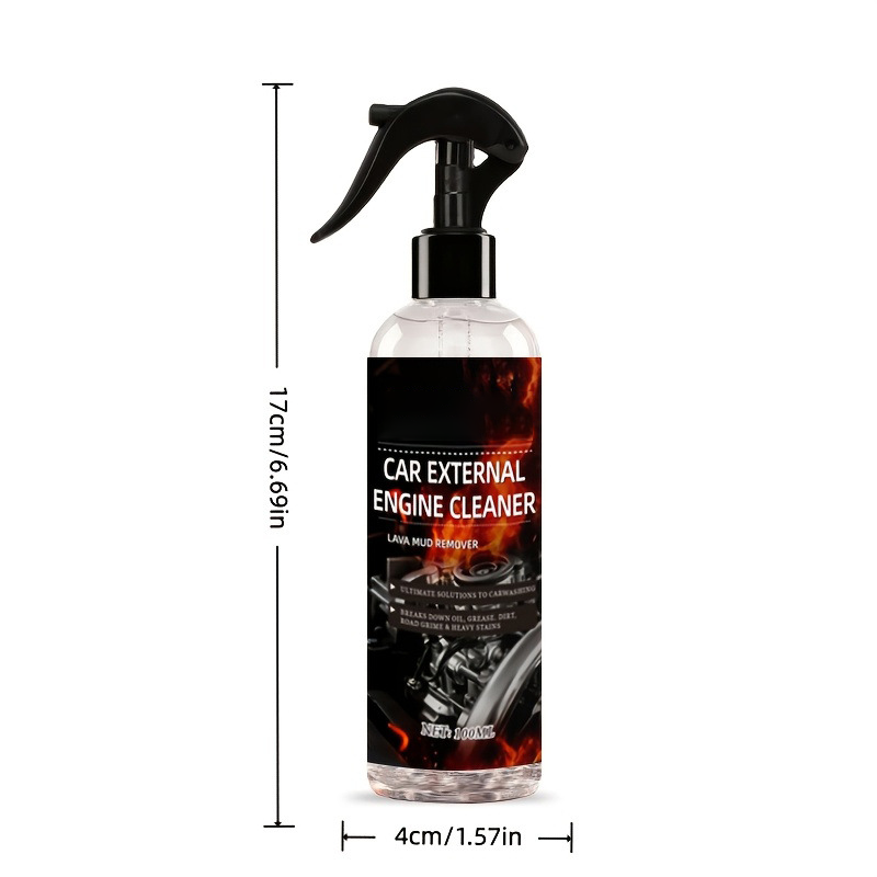 Waterless Fast Acting Car Engine Bay Cleaner
