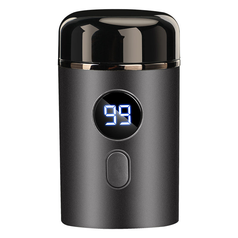 Potente miniafeitadora eléctrica para hombre con pantalla digital