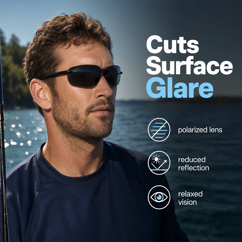 Ultra-Light Polarized Fishing Sunglasses