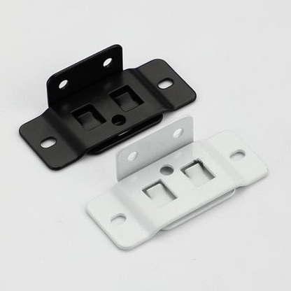 Free Mounting Screws Included  2-in-1 Locking Insert Shelf Brackets