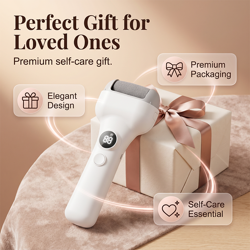 🥳2026 HOT SALE🥳💞50K+ SOLD!🦶🧠 50% OFF! Smart Electric Pedicure Tool – Pressure sensor auto‑stops if too firm. Removes calluses gently, protects delicate skin. A safe home pedicure! 🛡️✨