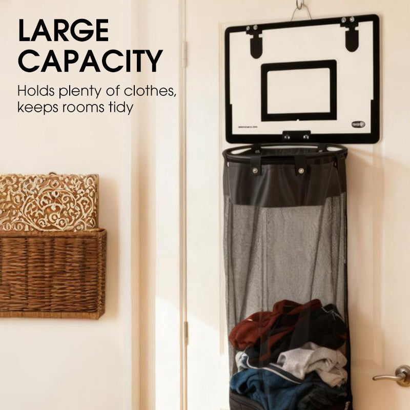 ⏳Limited-time 50% off⏰Over-the-Door Basketball Laundry Hamper🏀🧺👕