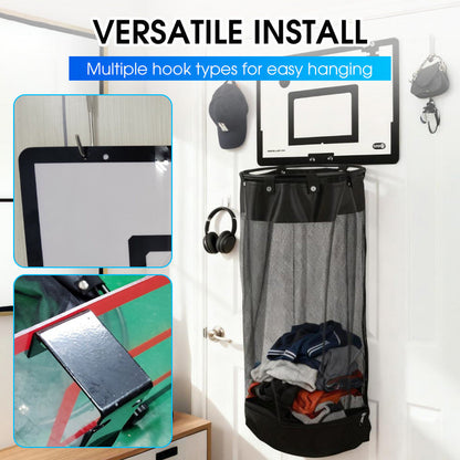 ⏳Limited-time 50% off⏰Over-the-Door Basketball Laundry Hamper🏀🧺👕