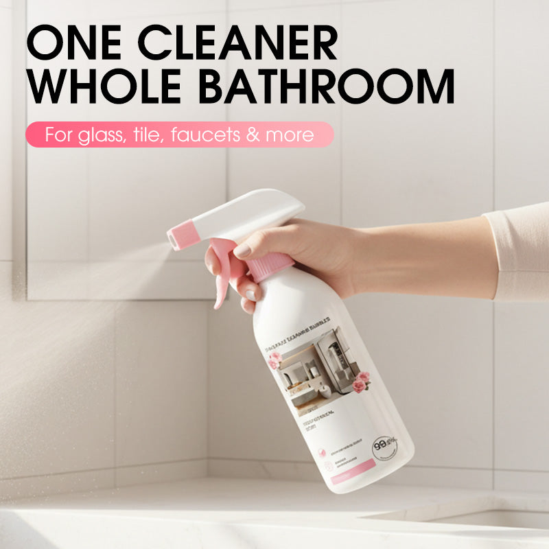 🧼 Multi-Purpose Bathroom Cleaner Spray – Water Stain, Limescale & Soap Scum Cleaner ✨