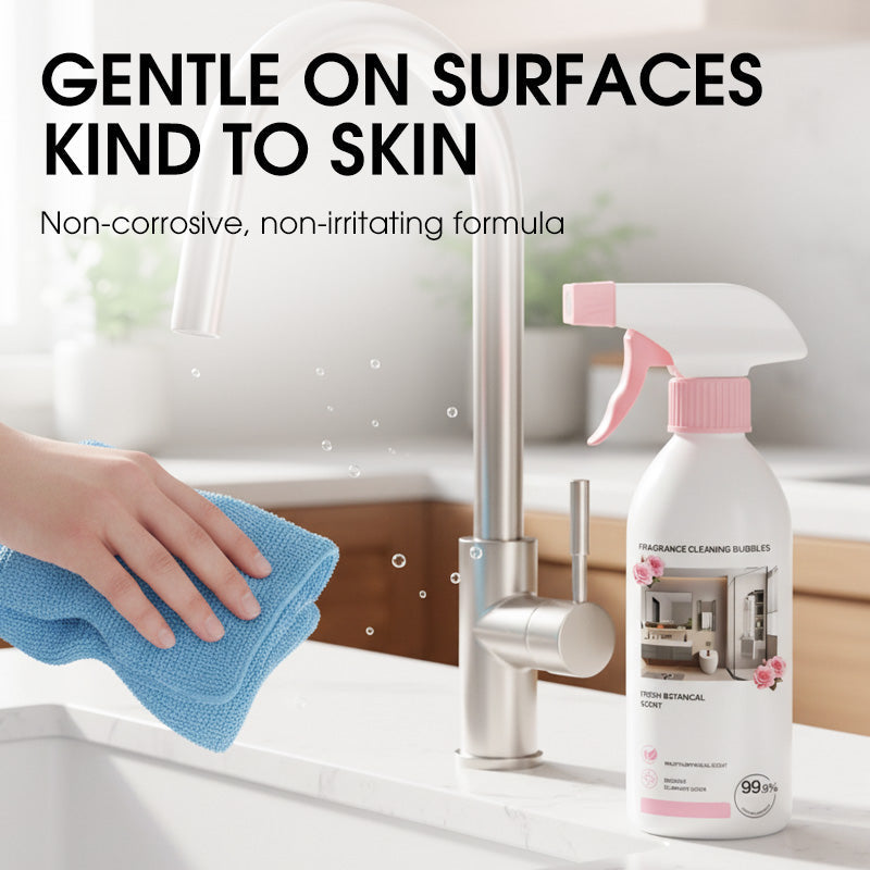 🧼 Multi-Purpose Bathroom Cleaner Spray – Water Stain, Limescale & Soap Scum Cleaner ✨