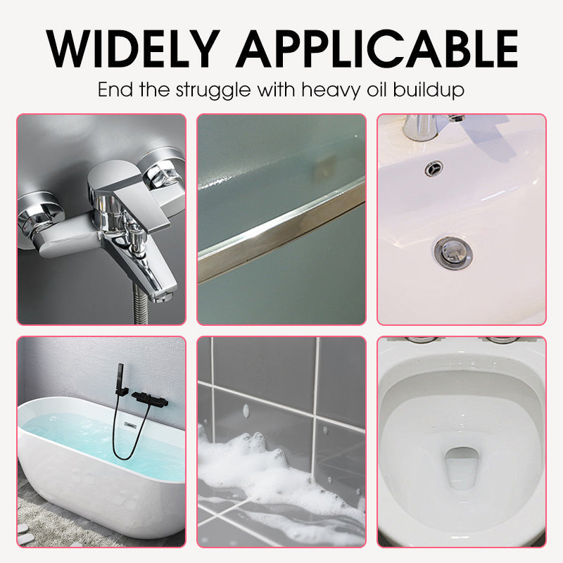 🧼 Multi-Purpose Bathroom Cleaner Spray – Water Stain, Limescale & Soap Scum Cleaner ✨