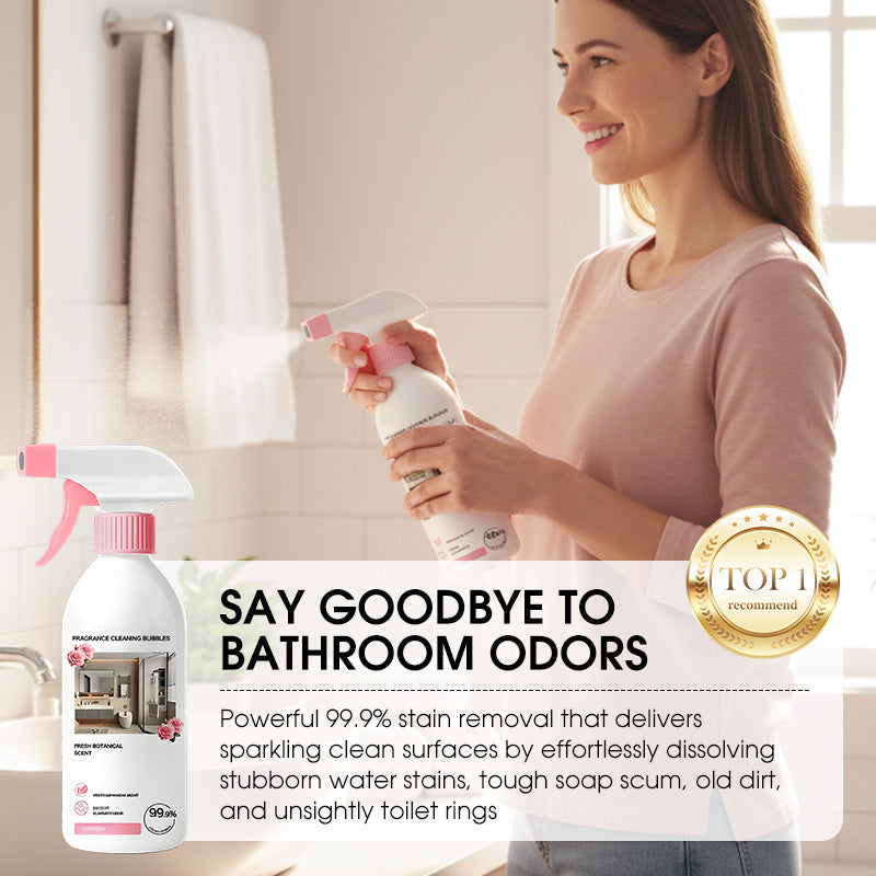 🧼 Multi-Purpose Bathroom Cleaner Spray – Water Stain, Limescale & Soap Scum Cleaner ✨