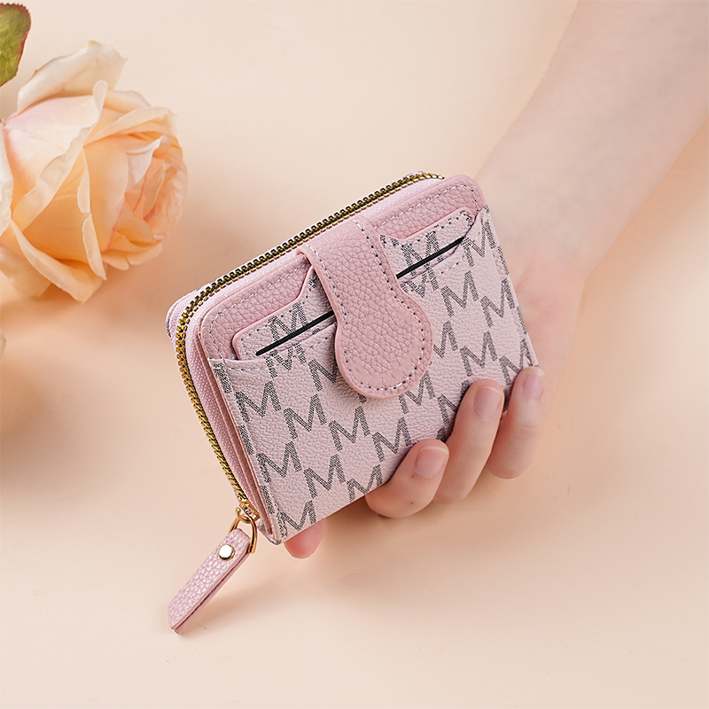 👝Elegante Cartera Corta Monogram para Mujer