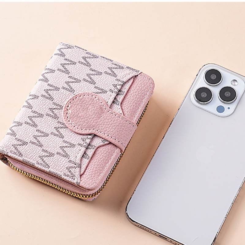 👝Elegante Cartera Corta Monogram para Mujer