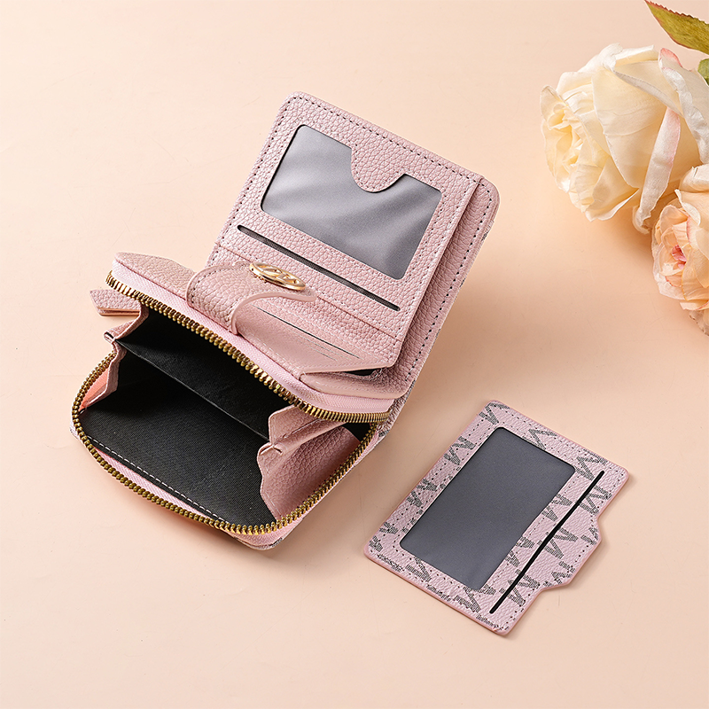 👝Elegante Cartera Corta Monogram para Mujer