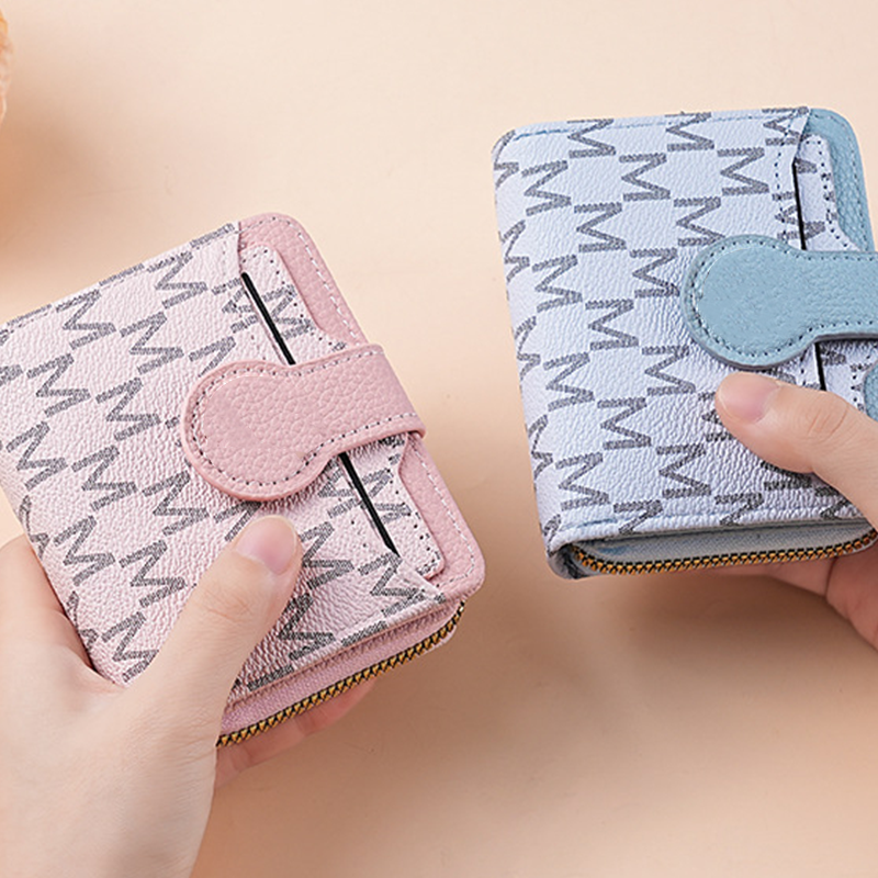 👝Elegante Cartera Corta Monogram para Mujer
