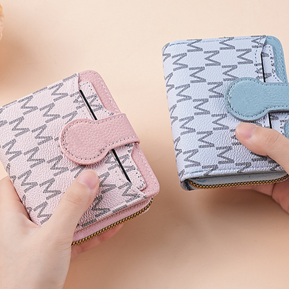 👝Elegante Cartera Corta Monogram para Mujer