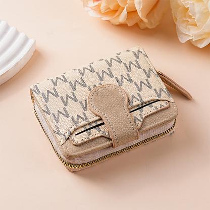 👝Elegante Cartera Corta Monogram para Mujer