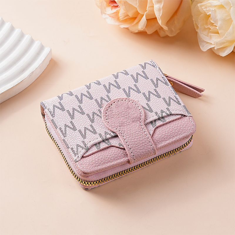 👝Elegante Cartera Corta Monogram para Mujer