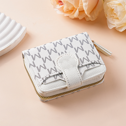 👝Elegante Cartera Corta Monogram para Mujer