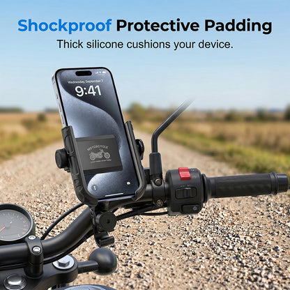 📢📢49% OFF !! ⏰Quick-Release Bike/Motorcycle Phone Mount