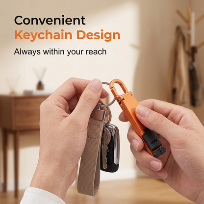 ⚡Buy 1, Get 1 Free💥Mini Aluminum Phone Stand Keychain Foldable Desktop Holder