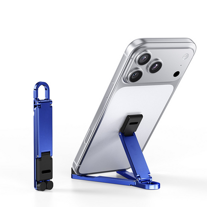 ⚡Buy 1, Get 1 Free💥Mini Aluminum Phone Stand Keychain Foldable Desktop Holder