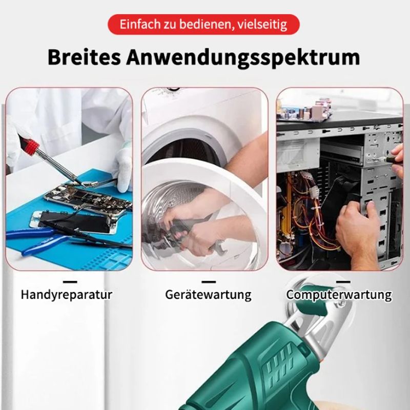 ⏳Time-Limited Special⏰High-efficient 80W Electric Soldering Iron – Fast heating & precision tip – Ideal for electronics, DIY or repairs – durable and easy to use 🔥🛠️✨
