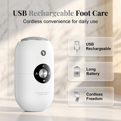 Compact Automatic Foot Pedicure Grinder