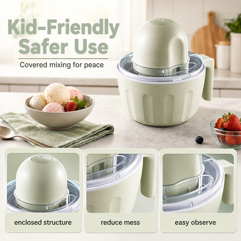 Electric Kids Ice Cream Maker