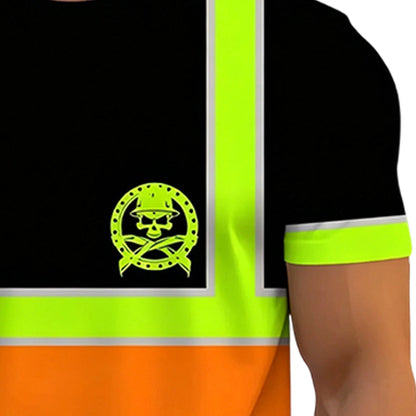 ⏳Time-Limited Special⏰High Visibility Workwear T-Shirt – Standout Safety Design 🚧