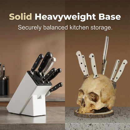 Funny Skull Knife Holder for Kitchen Storage