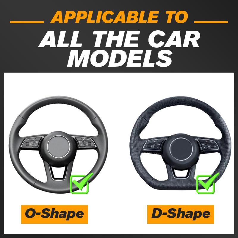 📢📢40% OFF !! ⏰Car Anti-Skid Steering Wheel Cover