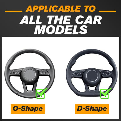 📢📢40% OFF !! ⏰Car Anti-Skid Steering Wheel Cover
