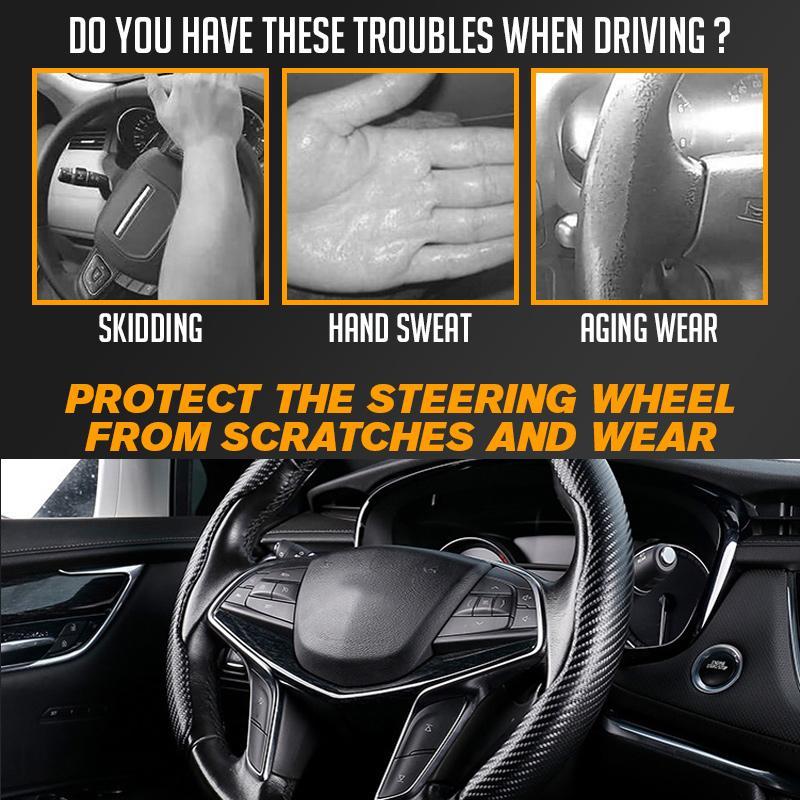 📢📢40% OFF !! ⏰Car Anti-Skid Steering Wheel Cover