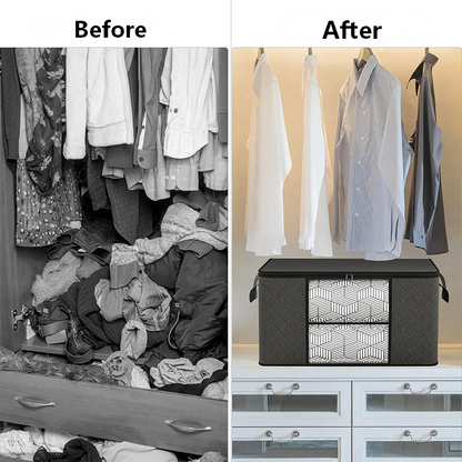 ⏳Limited-time special price $12, Buy 2 get 1 free ⏳Large Capacity Clothes & Quilt Storage Bag