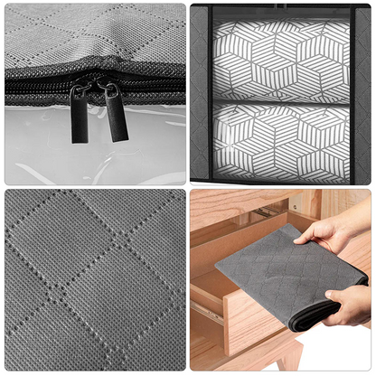 ⏳Limited-time special price $12, Buy 2 get 1 free ⏳Large Capacity Clothes & Quilt Storage Bag