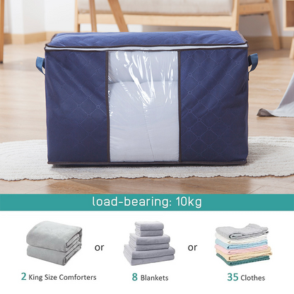 ⏳Limited-time special price $12, Buy 2 get 1 free ⏳Large Capacity Clothes & Quilt Storage Bag