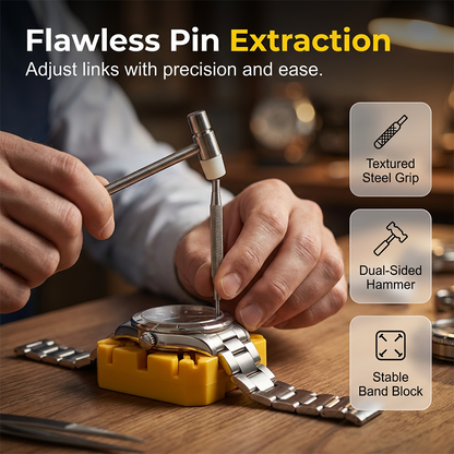 📢📢⏰ Complete 72-Piece Watch Repair Kit ⌚ Everything You Need to Fix, Adjust & Revive Your Watch – All in One Box ✨