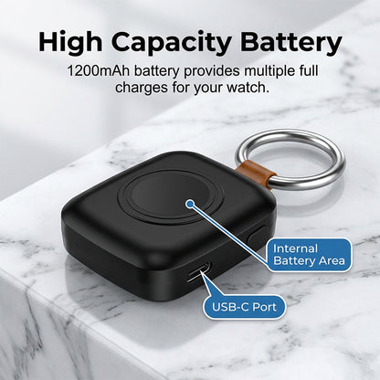 Portable Keychain Charger for Smartwatches