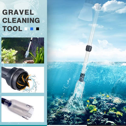 🥳2026 HOT SALE🥳💞50K+ SOLD!🐠Electric Aquarium Gravel Cleaner – Battery‑powered, no manual pumping. Adjustable tube length fits small to large tanks. Clean gravel & change water with ease! 🧹✨