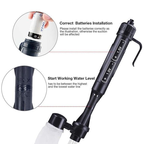 ✨Electric Aquarium Gravel Cleaner