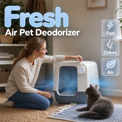 Smart Pet Odor Eliminator with Hanging Strap