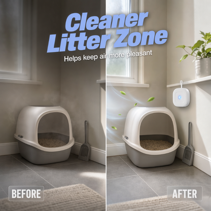 Smart Pet Odor Eliminator with Hanging Strap