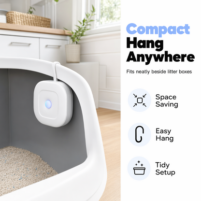 Smart Pet Odor Eliminator with Hanging Strap